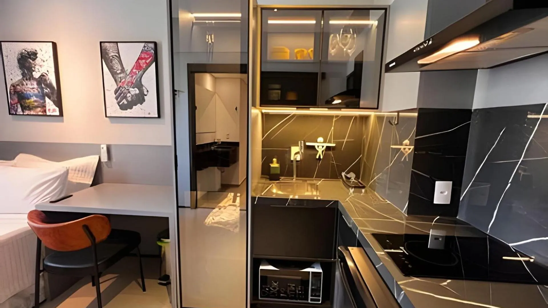 Studio Prox. Allianz Parque C/ Garagem Compartilhada Sao Paulo Apartment